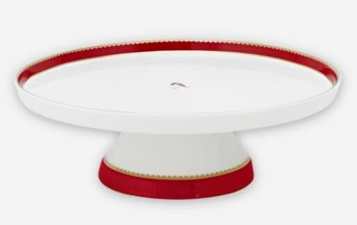 Love Bird Beyaz Mini Kek Standı 24 cm
