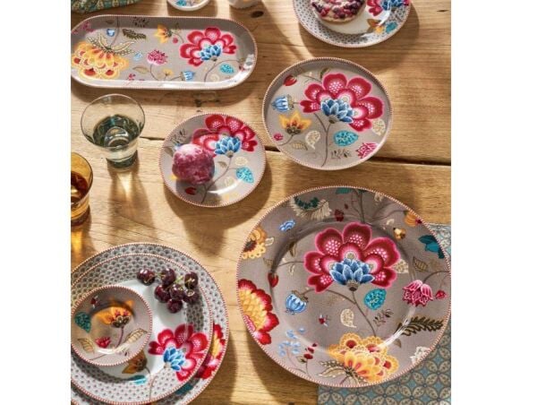 Fantasy Blooming Tales Haki Petit Four Tabağı 12 cm