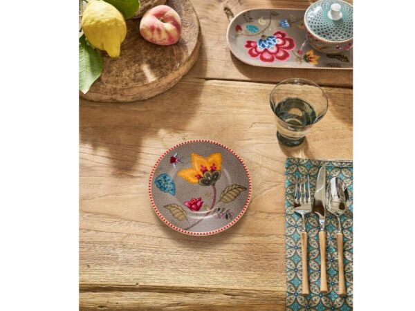 Fantasy Blooming Tales Haki Petit Four Tabağı 12 cm