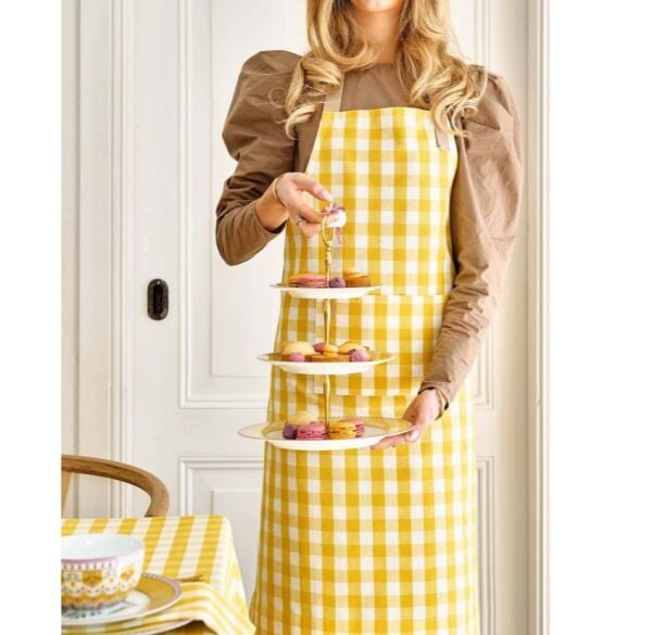 Lily & Lotus Sarı 3 Katlı Kek Standı