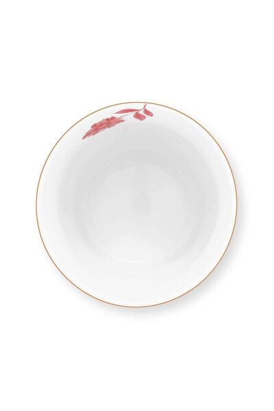 Royal Çizgili Pembe Kulpsuz Mug 230 ml