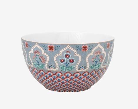 Flower Festival Mavi Kase 18 cm