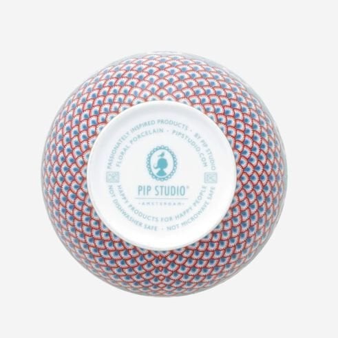 Flower Festival Mavi Kase 18 cm