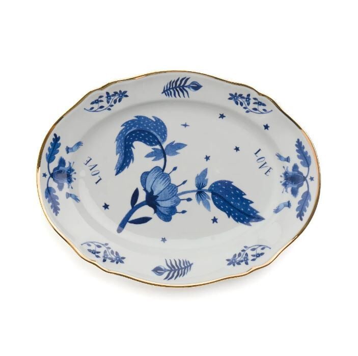 Marino Oval Servis Tabağı 34 cm