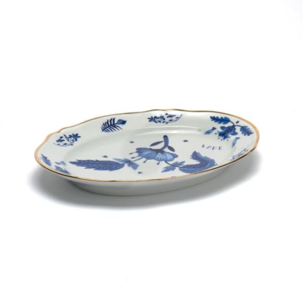 Marino Oval Servis Tabağı 34 cm