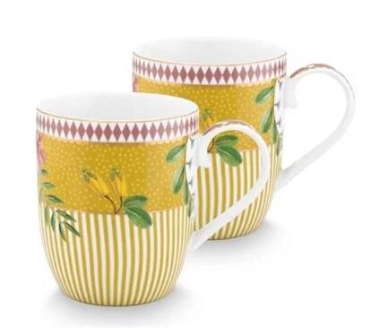 La Majorelle İkili Sarı Küçük Mug Seti 145 ml.