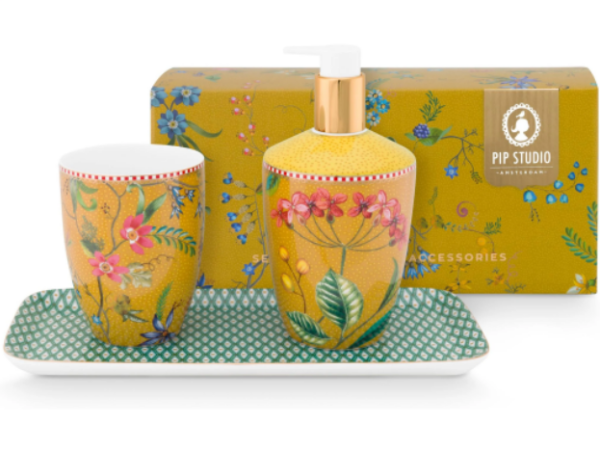 Banyo Seti 3 'lü Twinkle Star Sarı