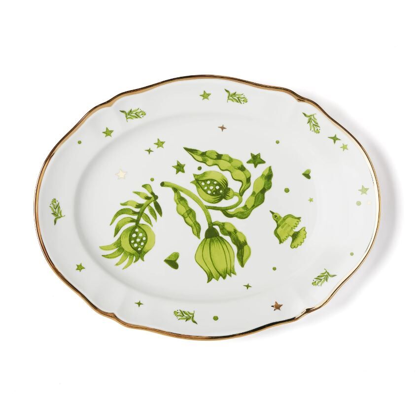 Eden Oval Servis Tabağı 34 cm