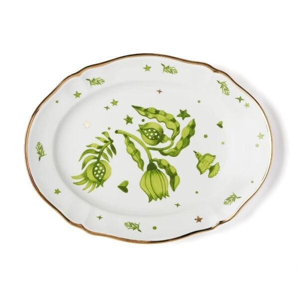 Eden Oval Servis Tabağı 34 cm