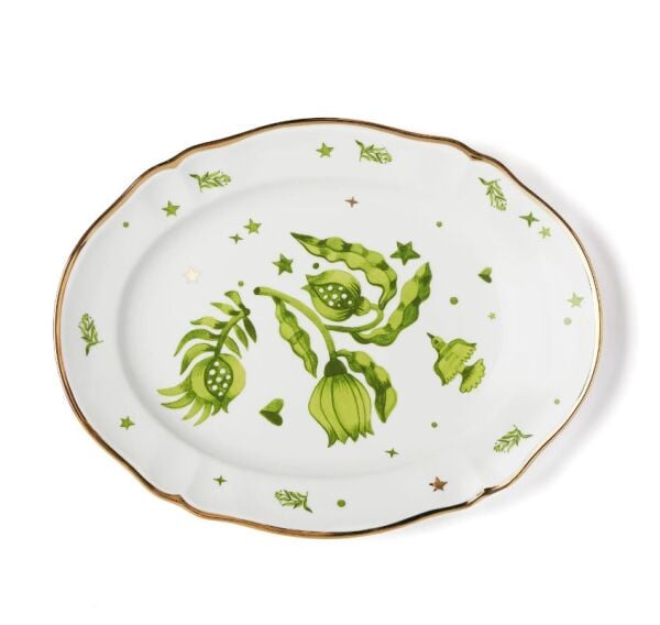 Eden Oval Servis Tabağı 34 cm