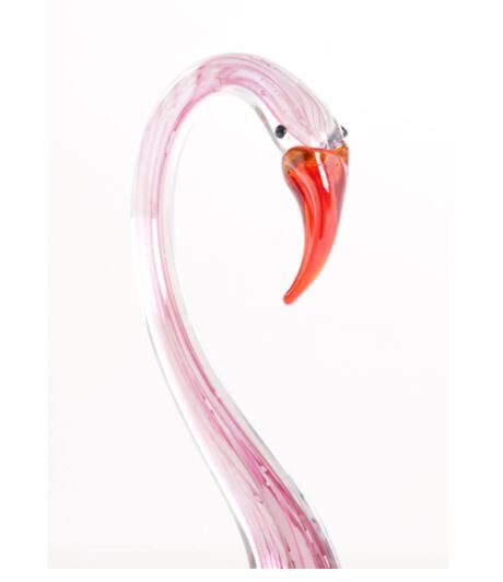 Kuğu Pembe Cam 17x9,5x29 cm