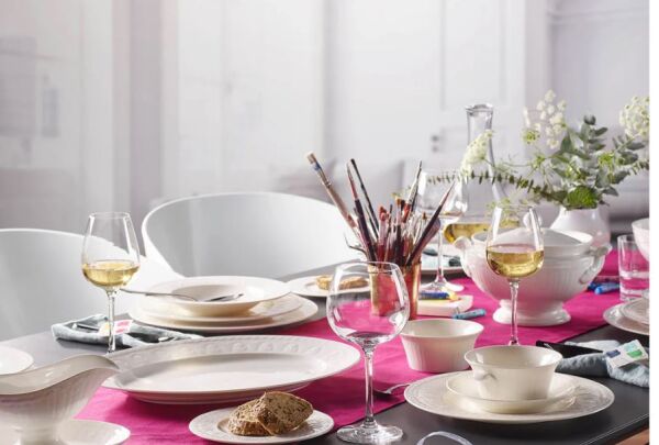 Cellini Beyaz Servis Tabağı, Supla 31 cm