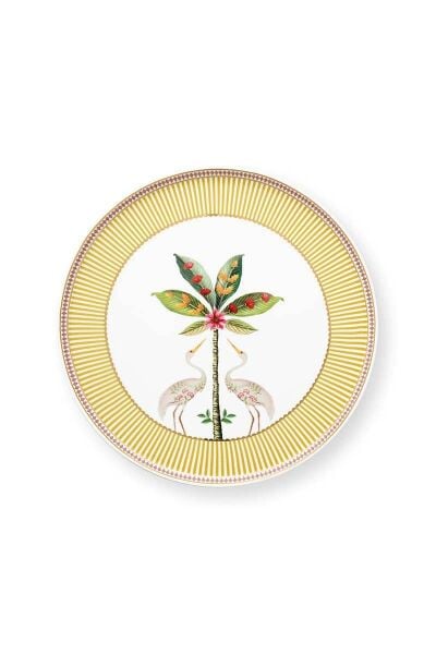 La Majorelle Sarı Mini Kek Standı 21 cm