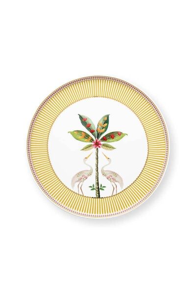 La Majorelle Sarı Mini Kek Standı 21 cm