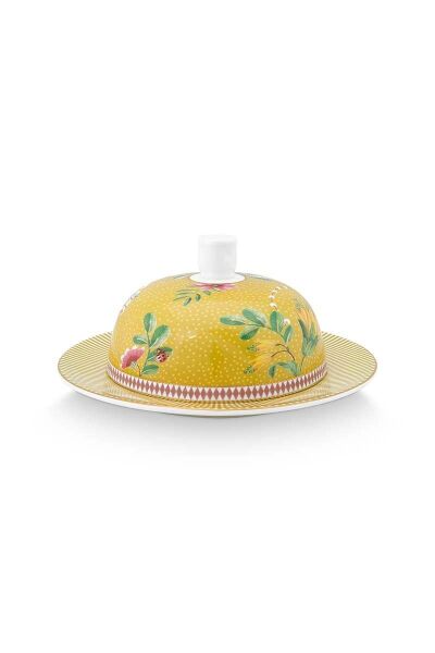 La Majorelle Sarı Tereyağlık 17x8cm