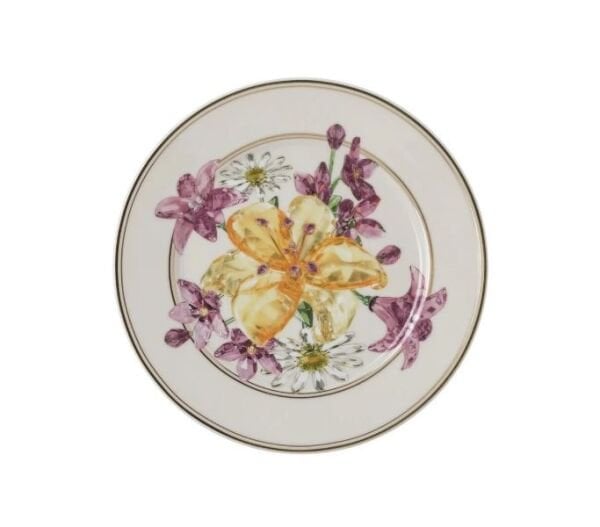 Idyllia Bouquet Porselen Ekmek Tabağı 18 cm