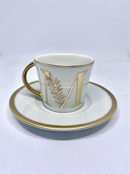 Harfli Kahve Fincanı- M