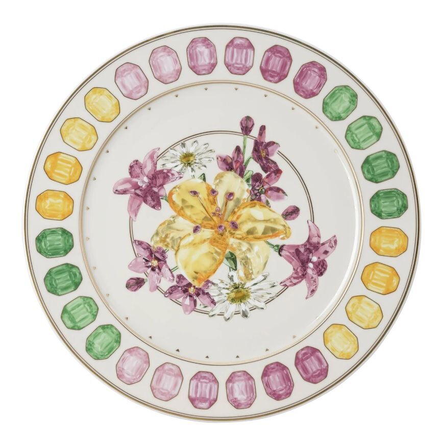 Idyllia Bouquet Porselen Servis Tabağı 33 cm