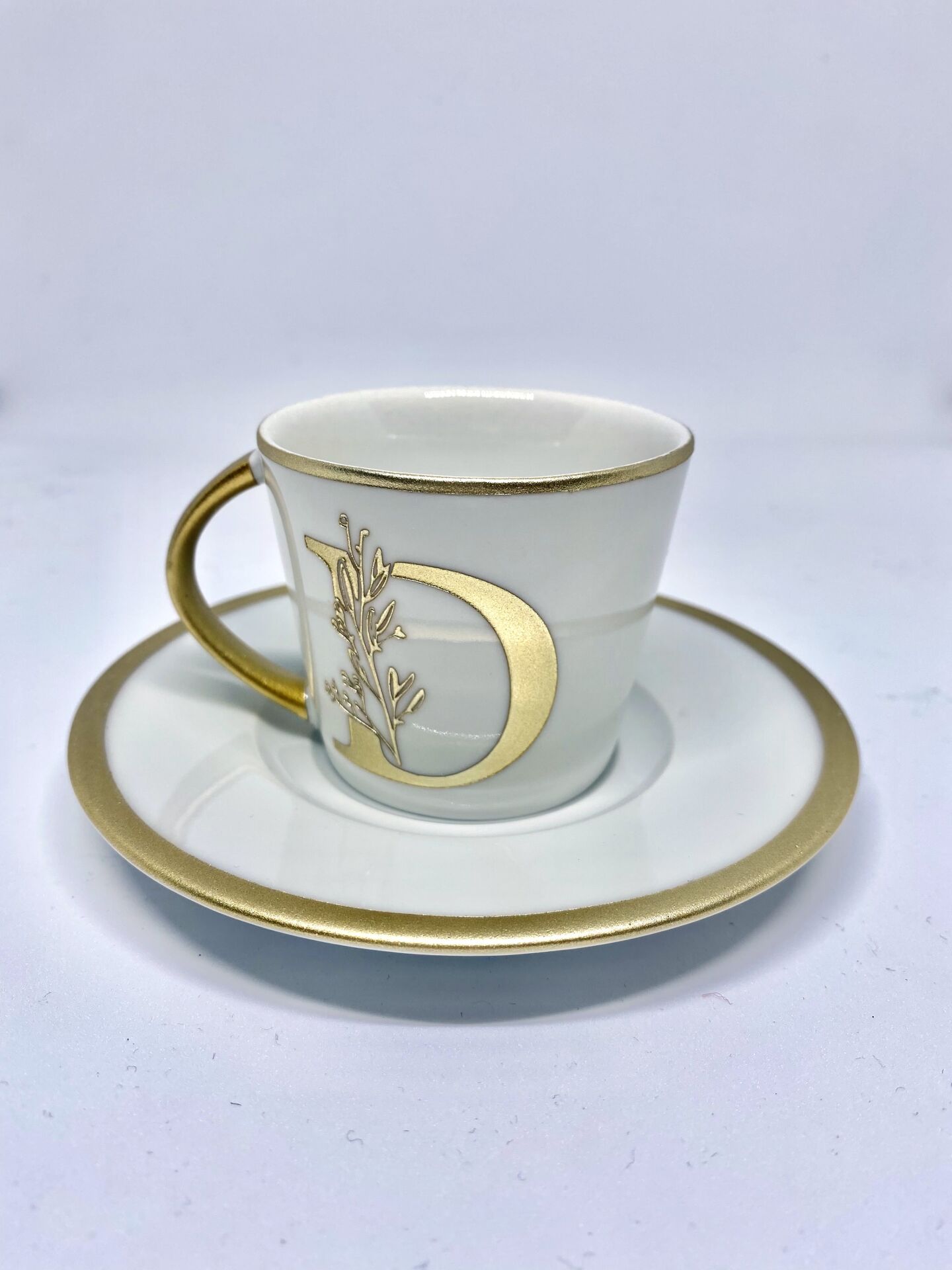 Harfli Kahve Fincanı- D