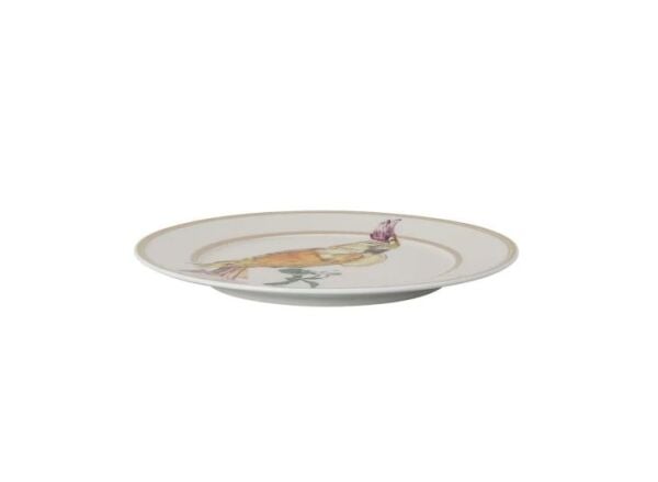 Idyllia Cockatoo Porselen Ekmek Tabağı 18 cm