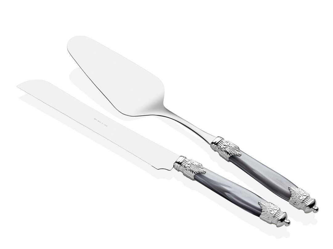 ARIANNA SILVER PASTA SERVİS SETİ