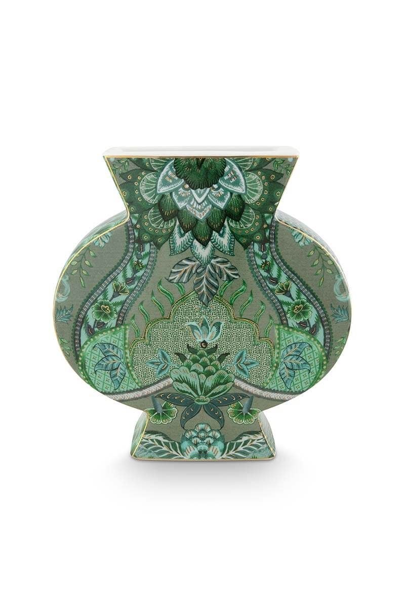 Kyoto Festival Yeşil Vazo 16.5cm
