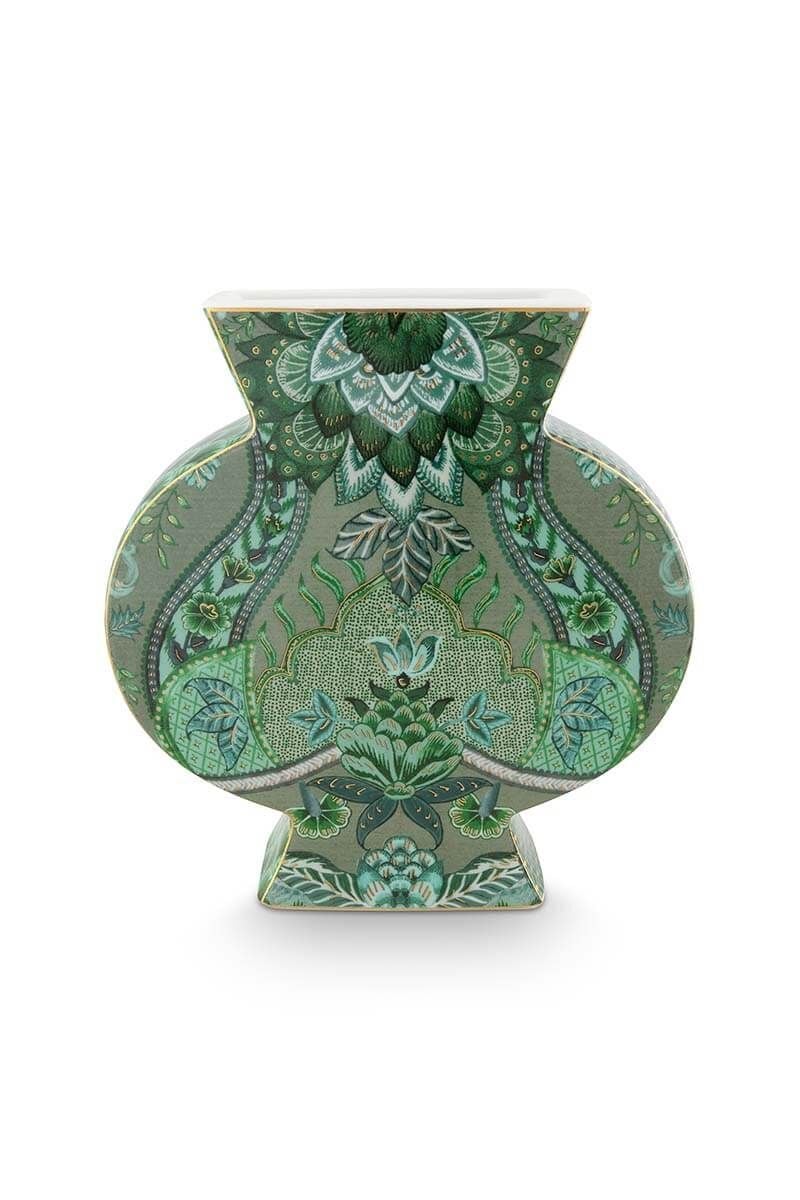 Kyoto Festival Yeşil Vazo 16.5cm