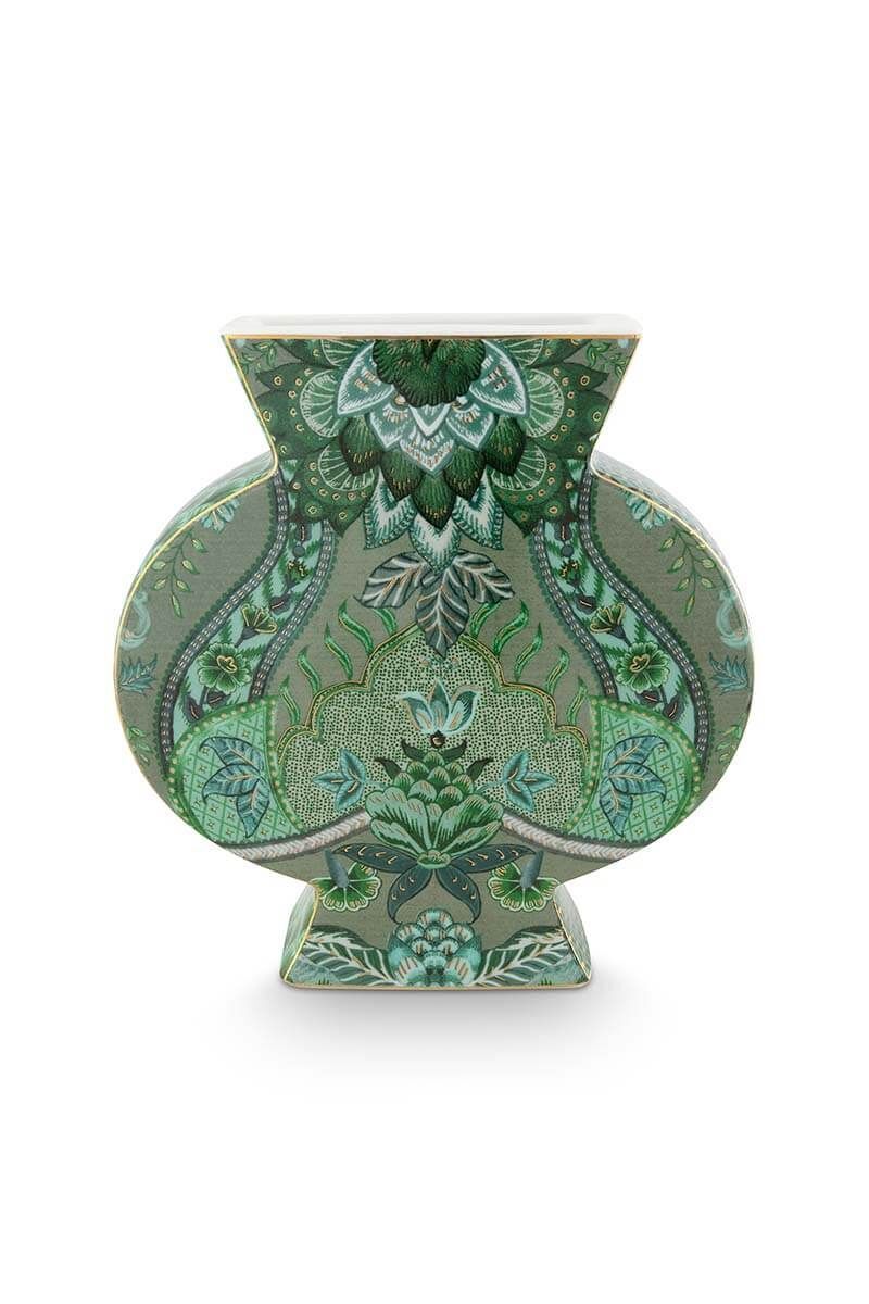 Kyoto Festival Yeşil Vazo 16.5cm