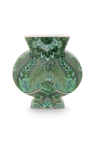 Kyoto Festival Yeşil Vazo 16.5cm