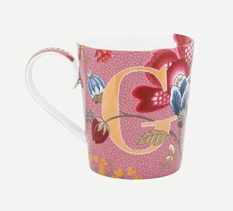Pembe Porselen Kupa 350 Ml