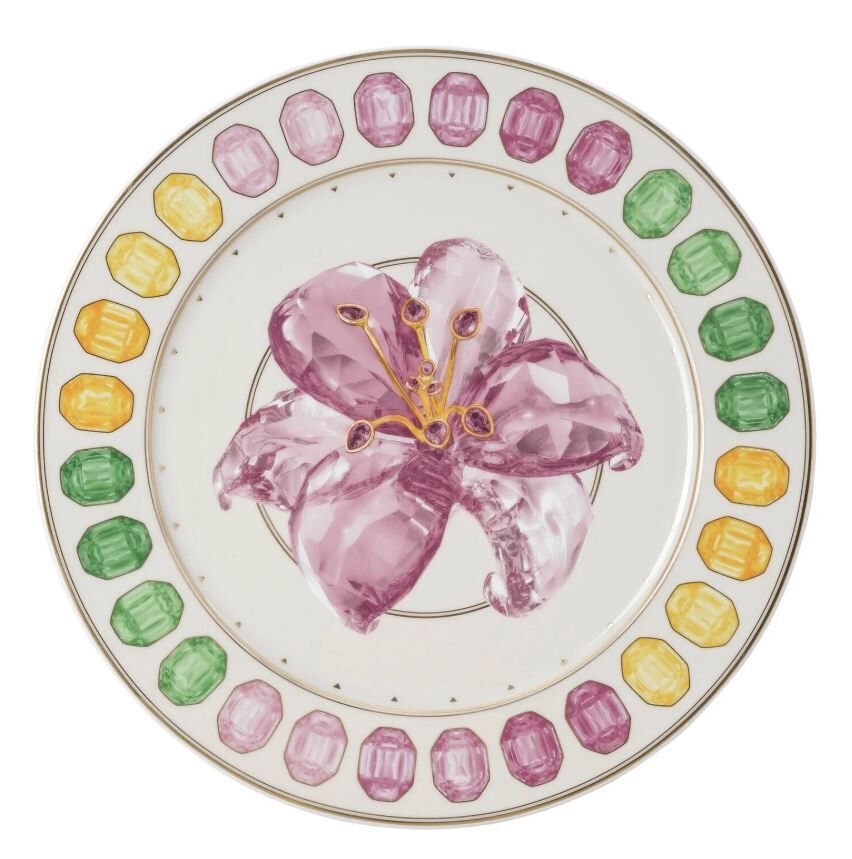 Idyllia Lily Porselen Servis Tabağı 33 cm