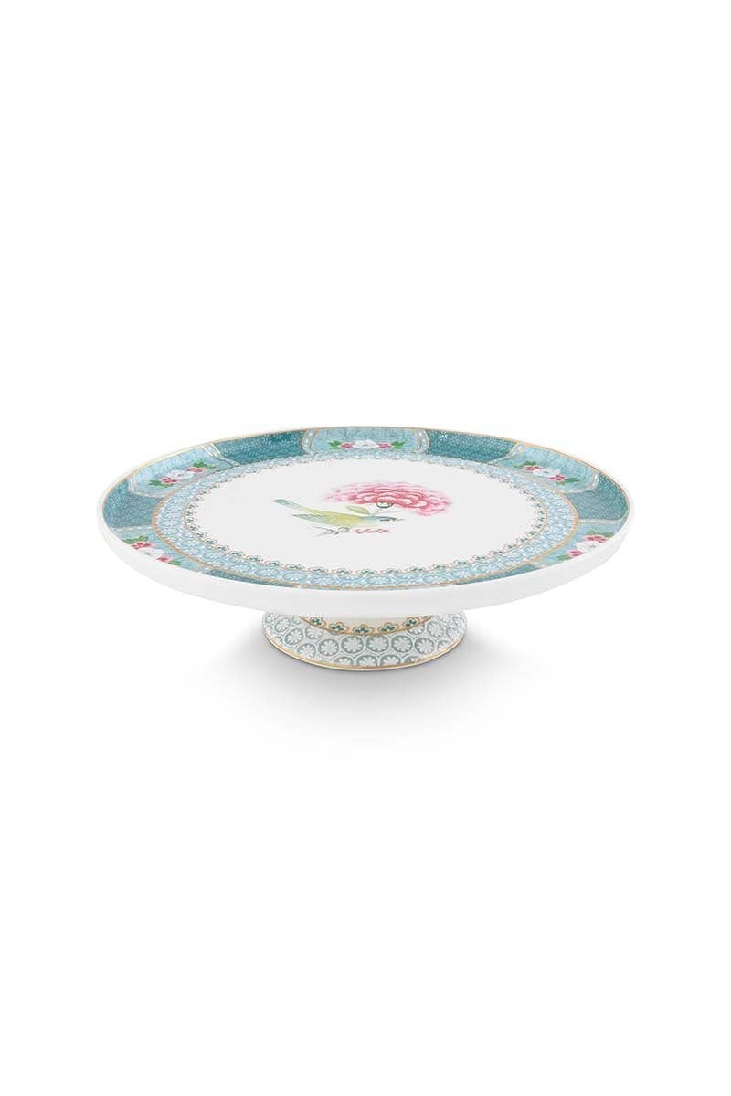 Blushing Birds Mavi Mini Kek Standı 21 cm