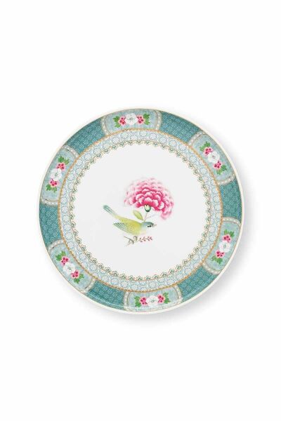 Blushing Birds Mavi Mini Kek Standı 21 cm