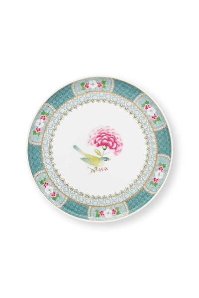 Blushing Birds Mavi Mini Kek Standı 21 cm