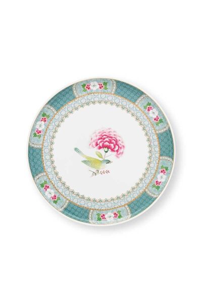Blushing Birds Mavi Mini Kek Standı 21 cm