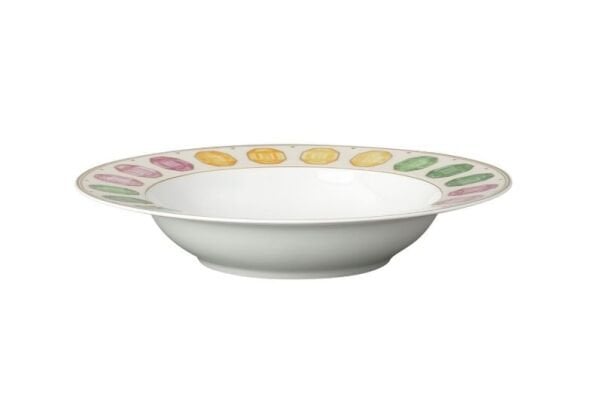 Idyllia Marshmallow Porselen Çukur Tabak 24 cm