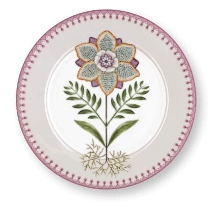 Lily & Lotus Çiçekli Tabak 21 cm