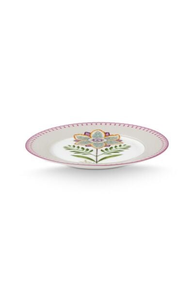 Lily & Lotus Çiçekli Tabak 21 cm