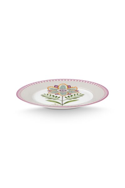 Lily & Lotus Çiçekli Tabak 21 cm