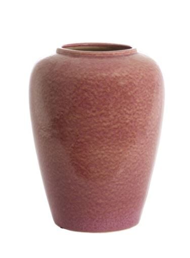 Valeria Seramik Vazo – Koyu Pembe (Ø40 x 52 cm)