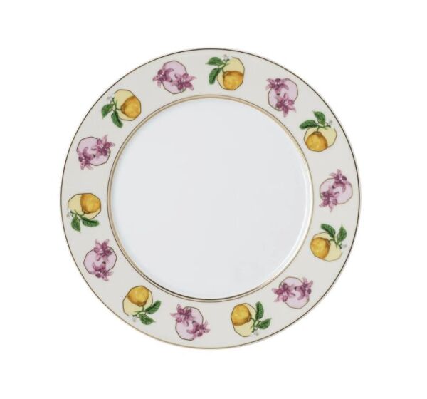 Idyllia Marshmallow Porselen Pasta Tabağı 23 cm