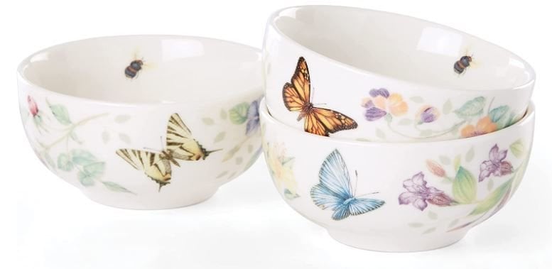 LENOX BUTTERFLY MEADOW- KASE SETI, 3'LU, 0.32 L, 11CM