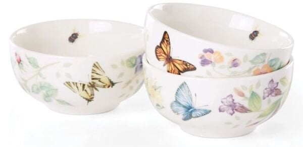 LENOX BUTTERFLY MEADOW- KASE SETI, 3'LU, 0.32 L, 11CM