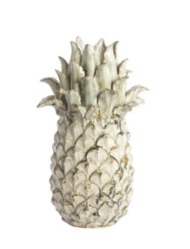 Nanasi Seramik Ananas – Zeytin Yeşili (Ø18 x 30,5 cm)