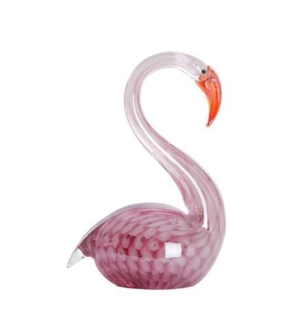 Swan Cam Kuğu – Pembe (13 x 8 x 20 cm)