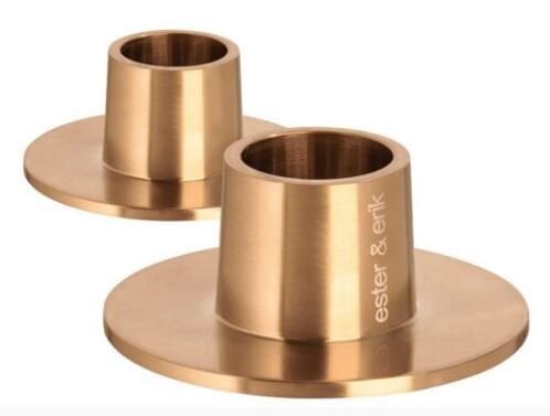 Candleholders medium | Rose Gold | Matt
