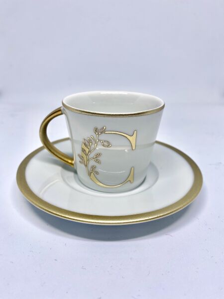Harfli Kahve Fincanı- C