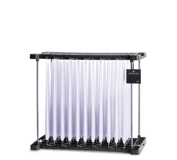 Slim candles airy violet 32 cm