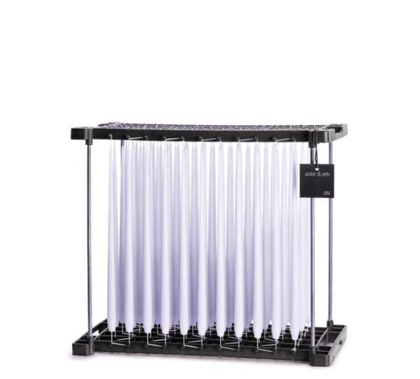 Slim candles airy violet 32 cm