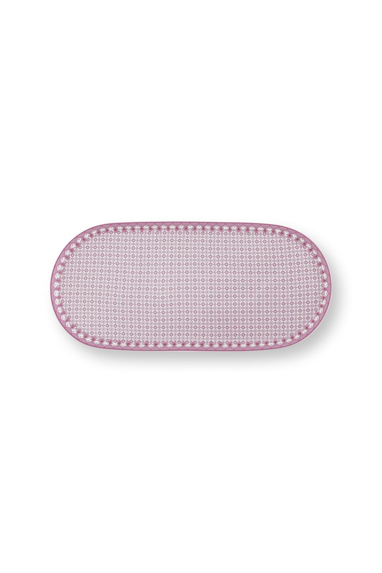 Lily & Lotus Oval Servis Tabağı 25 cm